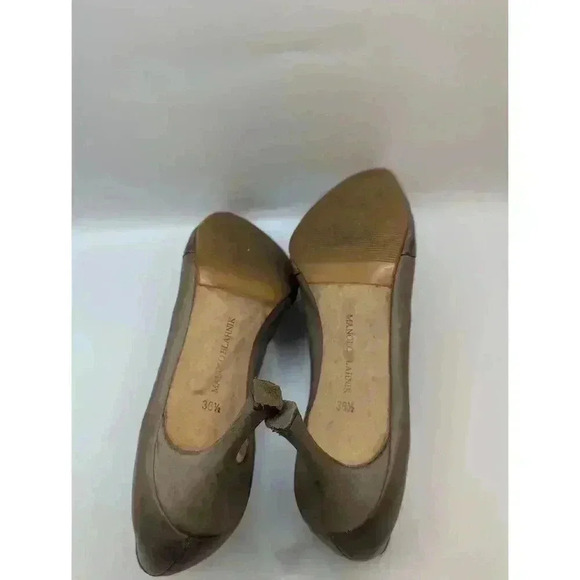 Manolo Blahnik Kitten Heel Pointed Toe Elastic Sides Ankle Boots Size 36.5 - Picture 5 of 6